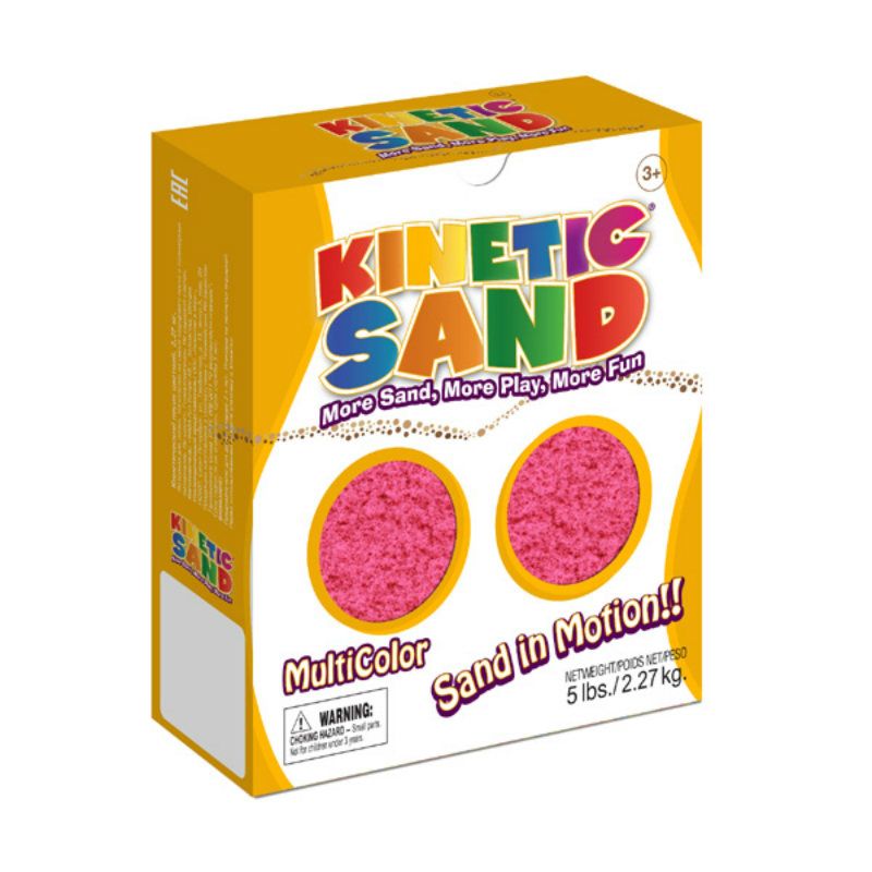 Кинетический песок Kinetic Sand 2,27 кг. розовый Кинетический песок Kinetic Sand 2,27 кг. розовыйДетям на новый год<br>Кинетический песок 2,27 кг, розовый<br>Размер: None; Объем: None; Материал: Кинетический песок; Цвет: Розовый;