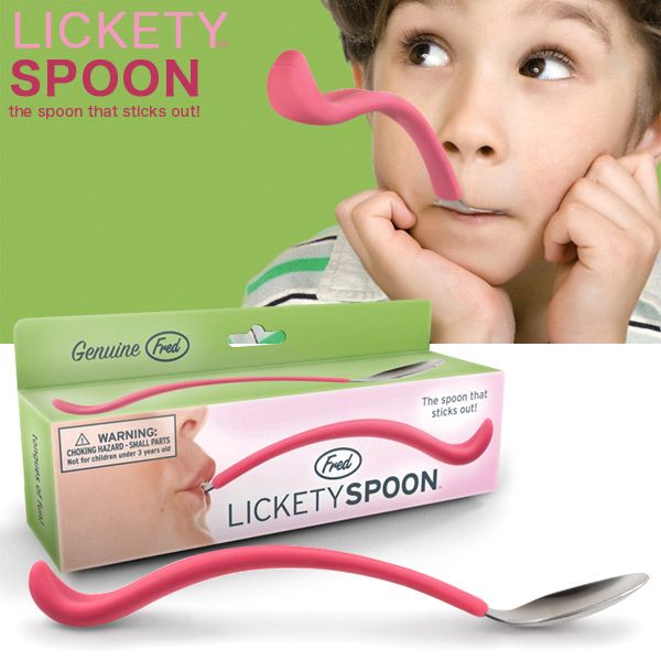 Ложка Веселый язык LICKETY SPOON Ложка Веселый язык LICKETY SPOONНожи и аксессуары<br><br>Размер: 18,5 x 3 см.; Объем: None; Материал: Металл, силикон; Цвет: None;