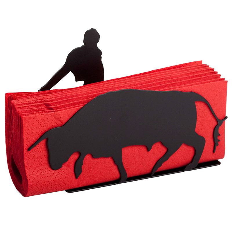 Подставка для салфеток Red Подставка для салфеток RedПодставки для кухонных приборов<br>Подставка для салфеток Red<br>Размер: 20 х 13,5 х 5 см; Объем: None; Материал: Металл; Цвет: Черный;