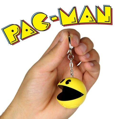 Брелок со звуком Pac-Man Брелок со звуком Pac-ManСыну<br>Брелок со звуком<br>Размер: 8.5 х 12.5 х 4 см.; Объем: None; Материал: Пластик; Цвет: None;