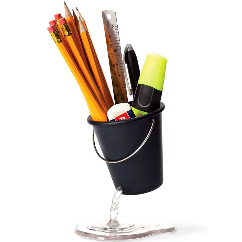 Органайзер для рабочего стола Desk Bucket черный Органайзер для рабочего стола Desk Bucket черныйПодставки для ручек<br>Органайзер для рабочего стола Desk Bucket черный<br>Размер: 10.5 х 13 см.; Объем: None; Материал: Пластик ABS; Цвет: Черный;