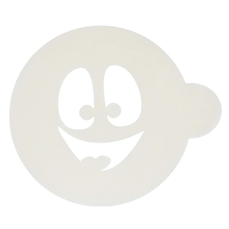 Трафарет на кофе и десерты Smile Трафарет на кофе и десерты SmileАксессуары для кофе<br>Трафарет на кофе и десерты - Smile<br>Размер: None; Объем: None; Материал: Пластик; Цвет: None;