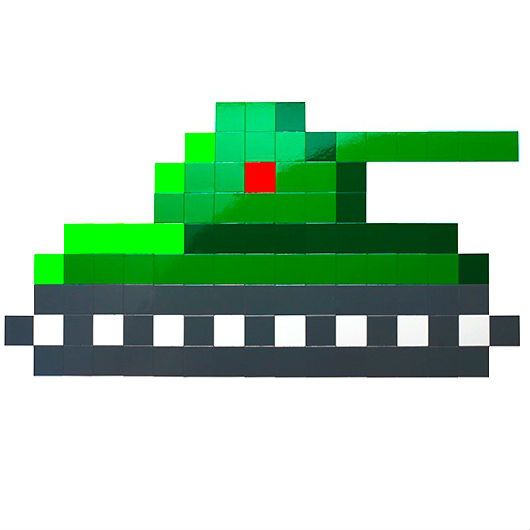 Магнитная мозаика Moza Танк Магнитная мозаика Moza ТанкИгры и игрушки<br>Магнитная мозаика Танк (MOZA)<br>Размер: None; Объем: None; Материал: Магнит, полипропилен; Цвет: None;