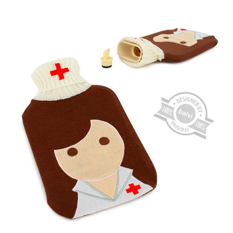 Грелка My Nurse Грелка My NurseПодарки для дома<br>Грелка My Nurse<br>Размер: 33 x 19 x 5 см.; Объем: 2 литра; Материал: Текстиль, резина; Цвет: None;