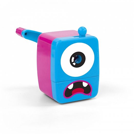 Точилка Mini Monster Точилка Mini MonsterКосмос<br>Точилка Mini Monster<br> <br>Милый друг на вашем рабочем столе.<br>Размер: 38 см; Объем: None; Материал: Пластик, металл; Цвет: Розовый;